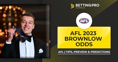 afl brownlow betting - brownlow odds australia